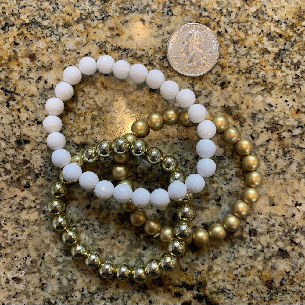 3 stackable bracelets bundle - Picture 2 of 3